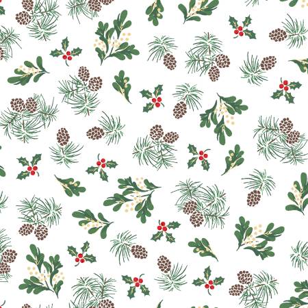 Merry Mix Metallic 11110M-WZ White/Multi Evergreen