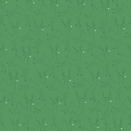 Merry Mix Metallic 11112M-G Green Deer