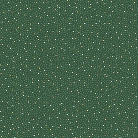Merry Mix Metallic 11118M-G Green Dots