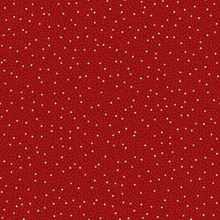 Merry Mix Metallic 11118M-R Red Dots
