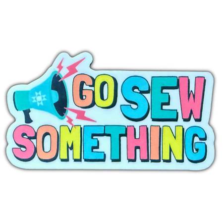 Go Sew Something Sticker