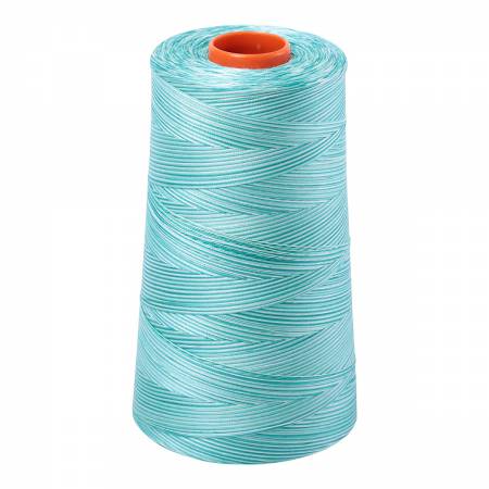 Aurifil Cotton Thread 50wt 6452yds Variegated Turquoise Foam