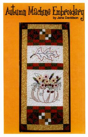 Autumn Machine Embroidery