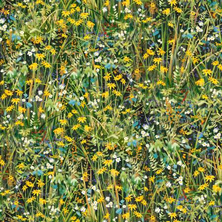 Meadow Perch Field Of Wildflowers MPER6111-GY