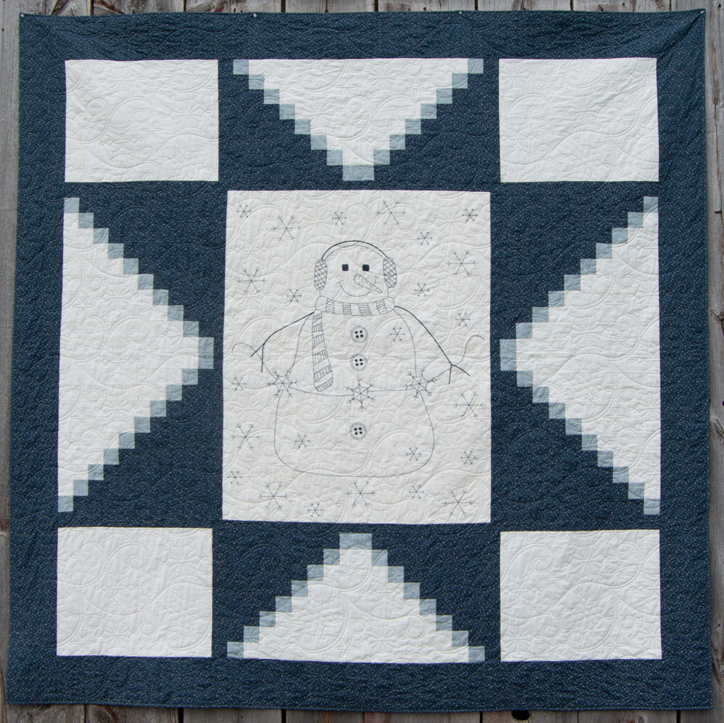 MegaStar Snowman Finished Item Size: 88" x 88"
