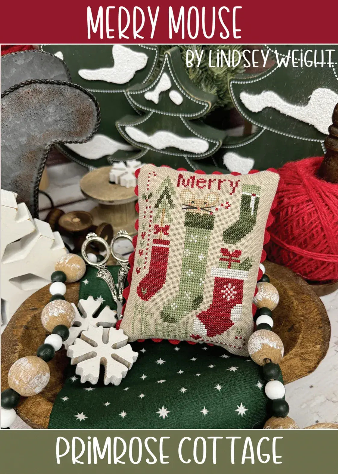 Merry Mouse Cross Stitch