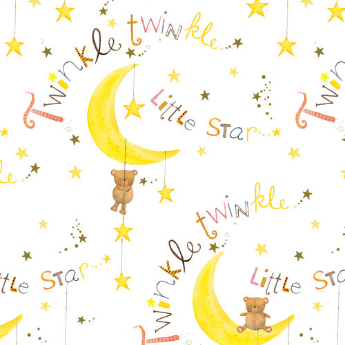 Twinkle Twinkle Little Star Flannel 0955-4