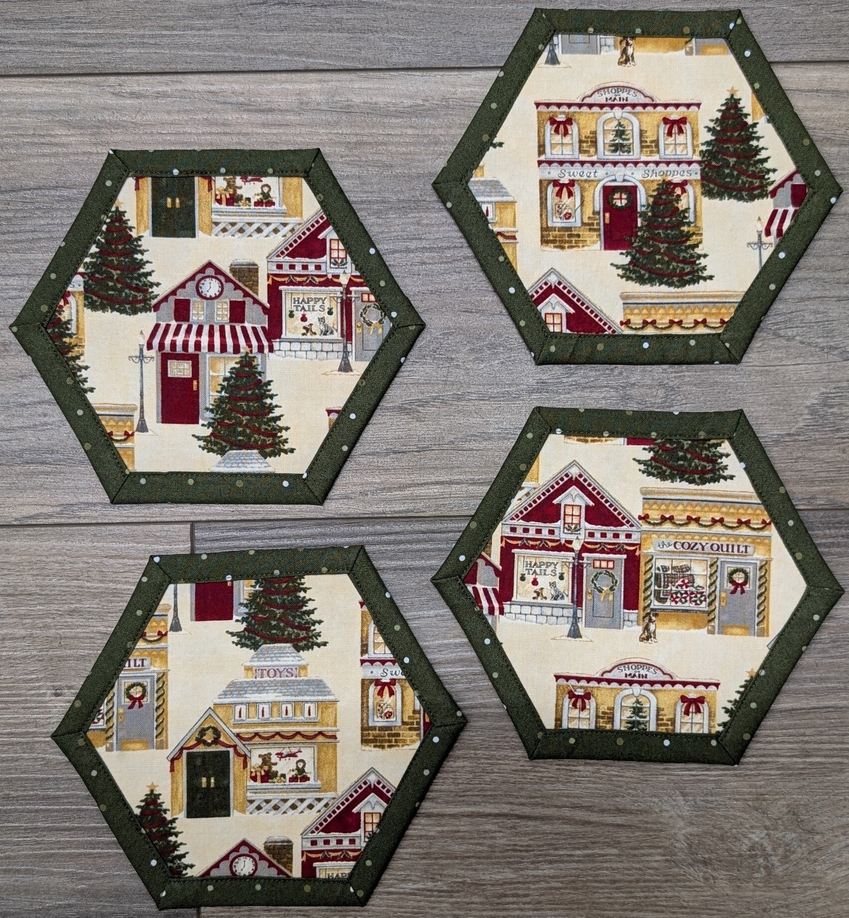 No Sweat Coaster Winter Village Kit (Makes 4 coasters)