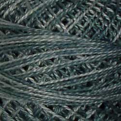 Valdani 8wt Variegated O31 - Tealish Blue