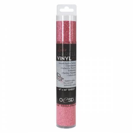 Luxe Sparkle Vinyl Pink