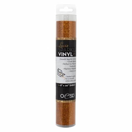 Luxe Sparkle Vinyl Orange