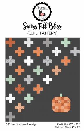 Amanda Niederhauser Swiss Fall Bliss Quilt Pattern