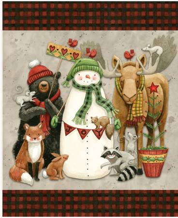 Northern Christmas P17837-PANEL 35 1/2" x 43 1/2" Panel