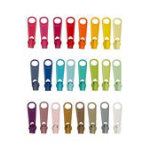 (12) Spring Color Zipper Pulls