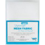 White Mesh Fabric 18" x 54"