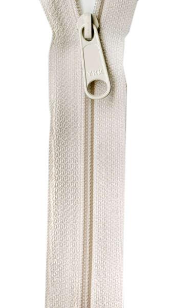 Zippers by the Yard Ivory