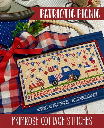 Patriotic Picnic Cross Stitch