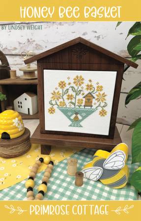 Honey Bee Basket Cross Stitch