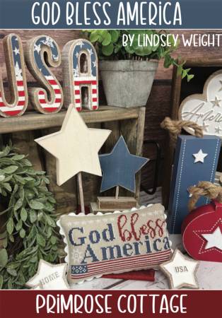 God Bless America Cross Stitch