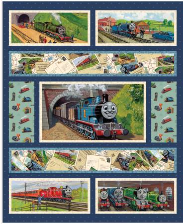 Thomas & Friends™ 80th Anniversary 35 1/2in x 43in Thomas & Friends Panel PD17017-PANEL