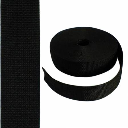 2" wide Black Webbing
