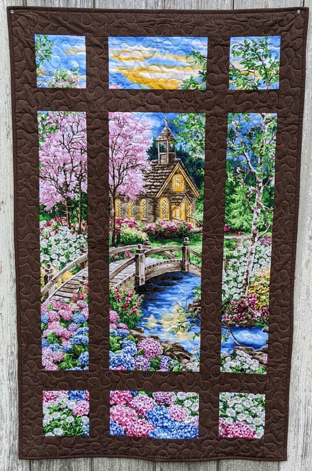 31" x 50" Spring Church Attic Window