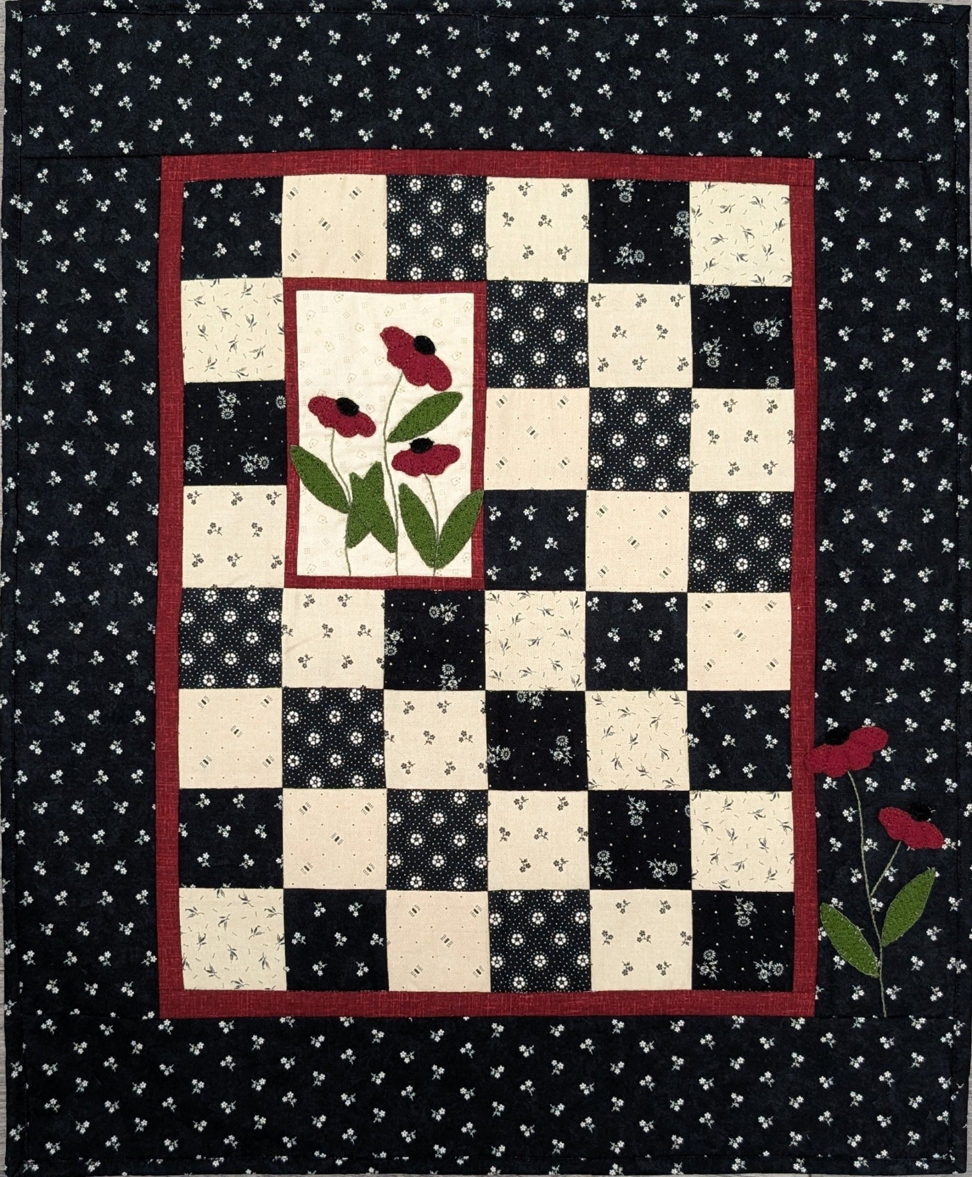 Patches and Petals Kits Finished Size: 19" x 23"
