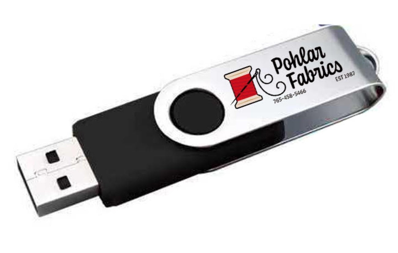 Pohlar Fabrics 2GB USB