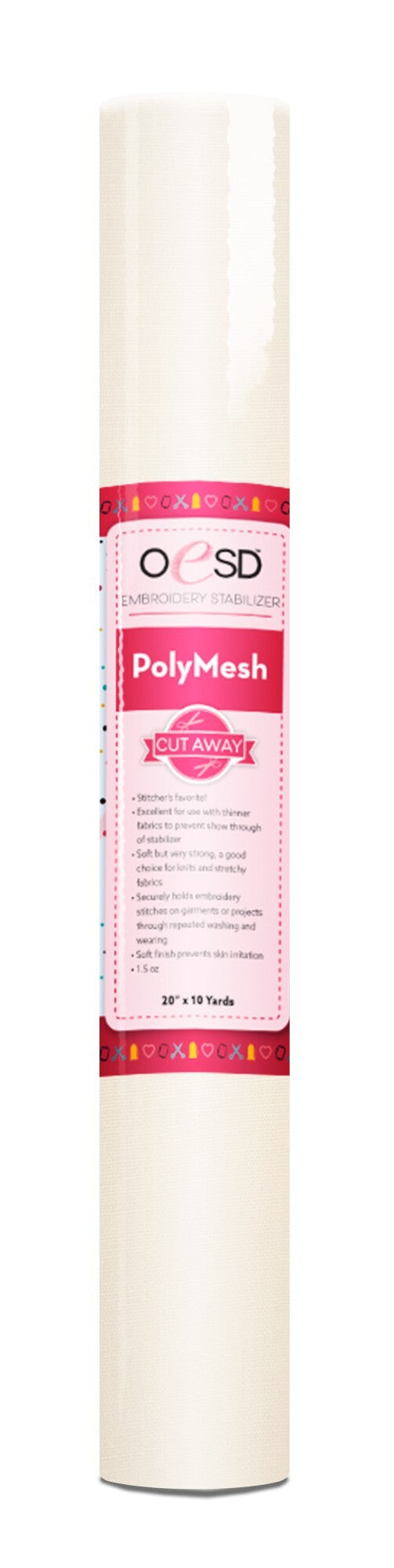 PolyMesh - White - 20" x 10 yds