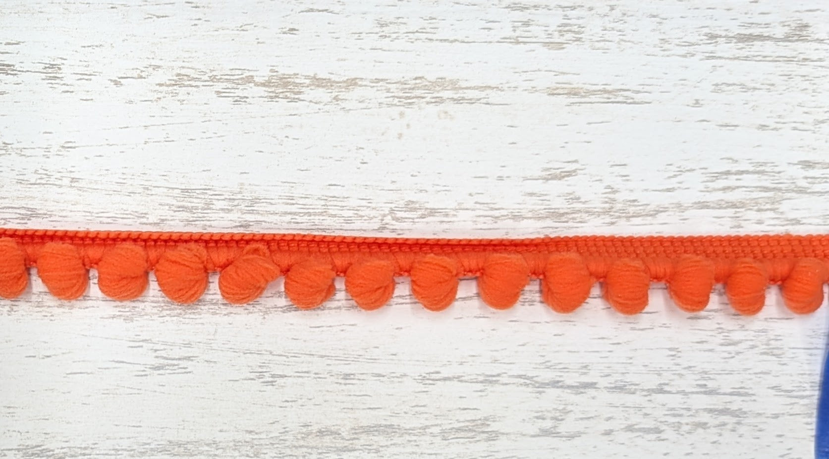 Pompom Trim 5/8" wide Orange