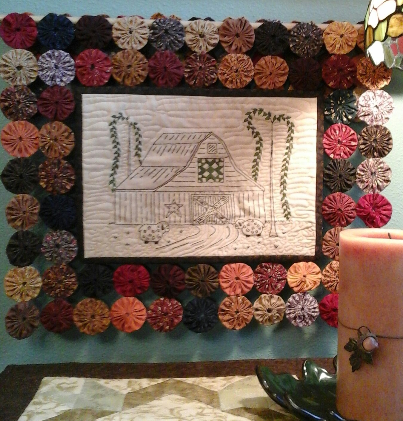 Primitive Barn Hand Embroidery Patterns