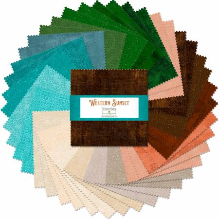 Western Sunset Charm Pack
