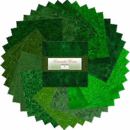 Emerald Forest Charm Pack