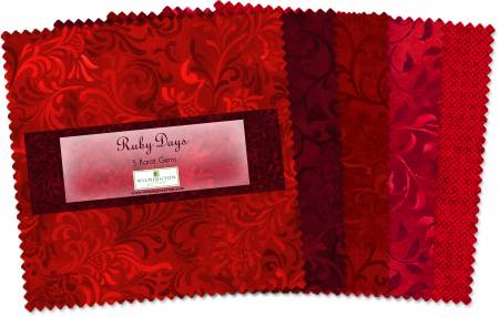 Ruby Days Charm Pack