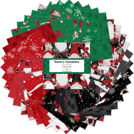Snowy Gnomies Charm Pack