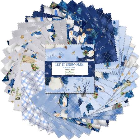 Let It Snow-Man! Charm Pack