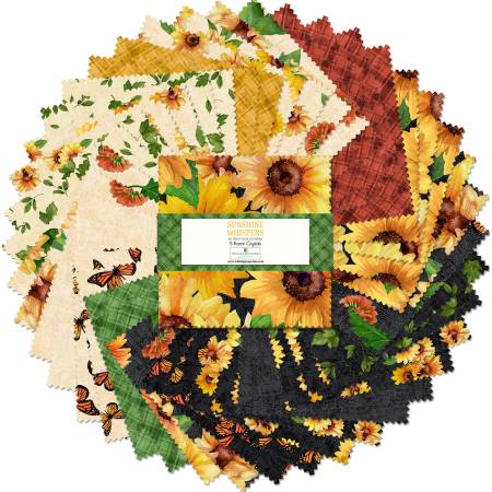Sunshine Whispers Charm Pack
