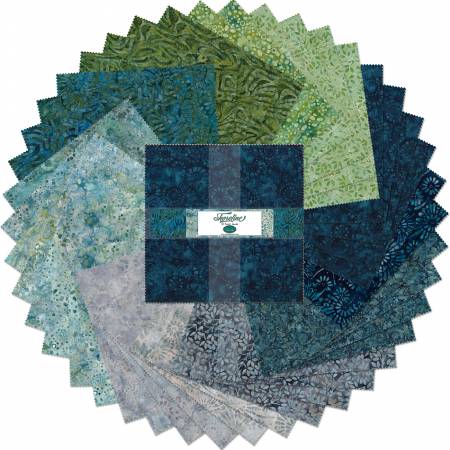 Shoreline Batik Layer Cake