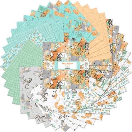 Safari Snuggles Layer Cake