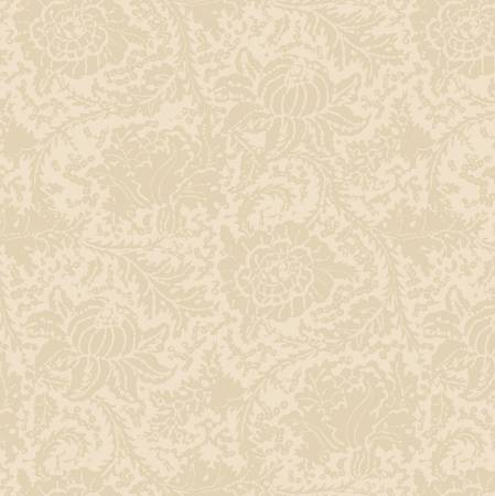 108" Wide Quilt Back - Anna B's Indigos QB101891D-CREAM Cream Floral