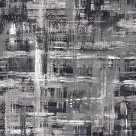 108" Wide Quilt Back - Black/Grey Colorfield QBD650M-JK