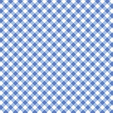 44" Wide Cottage Rose Lane Blue Bonnet Gingham Quilting Cuddle