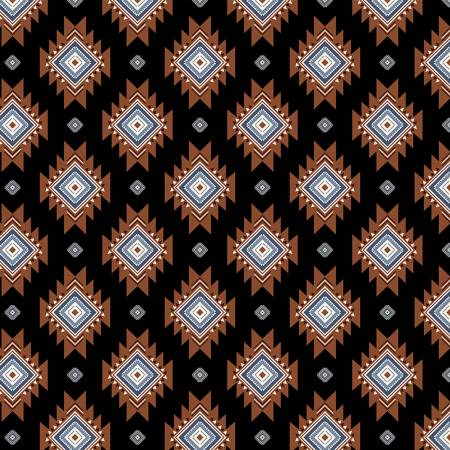 44" Wide Echoes Of The Range Black Running Wild Quilting Cuddle
