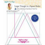 Large Triangle in Square Ruler