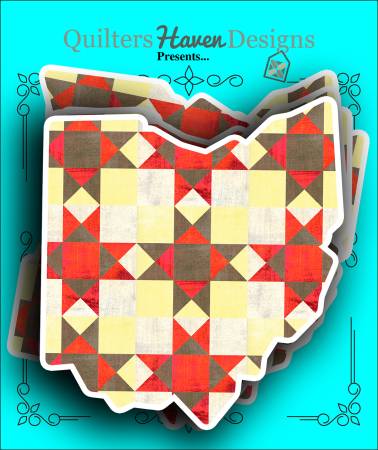 Ohio Quilt Sticker