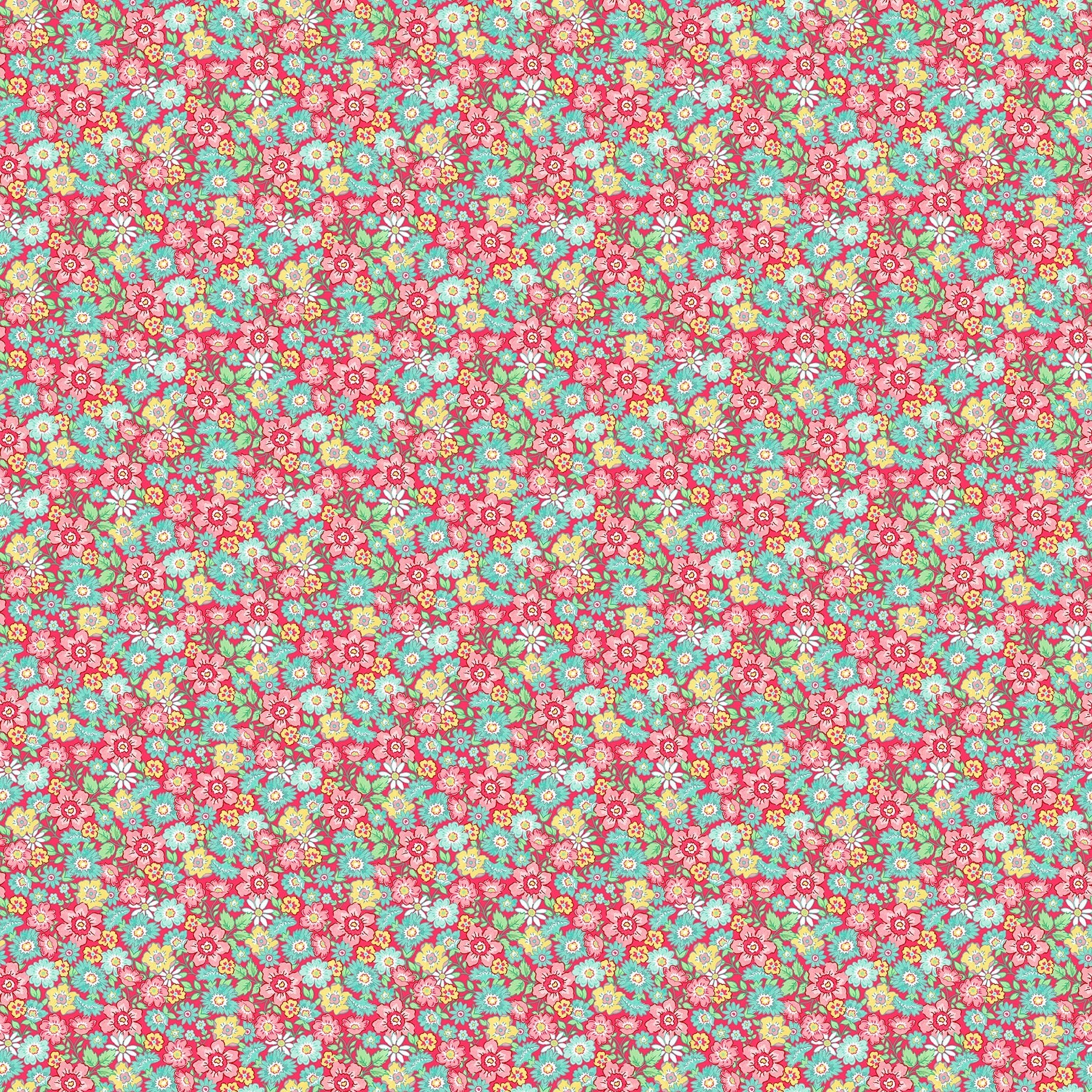 Quilting in Bloom 28835-24 Red Multi