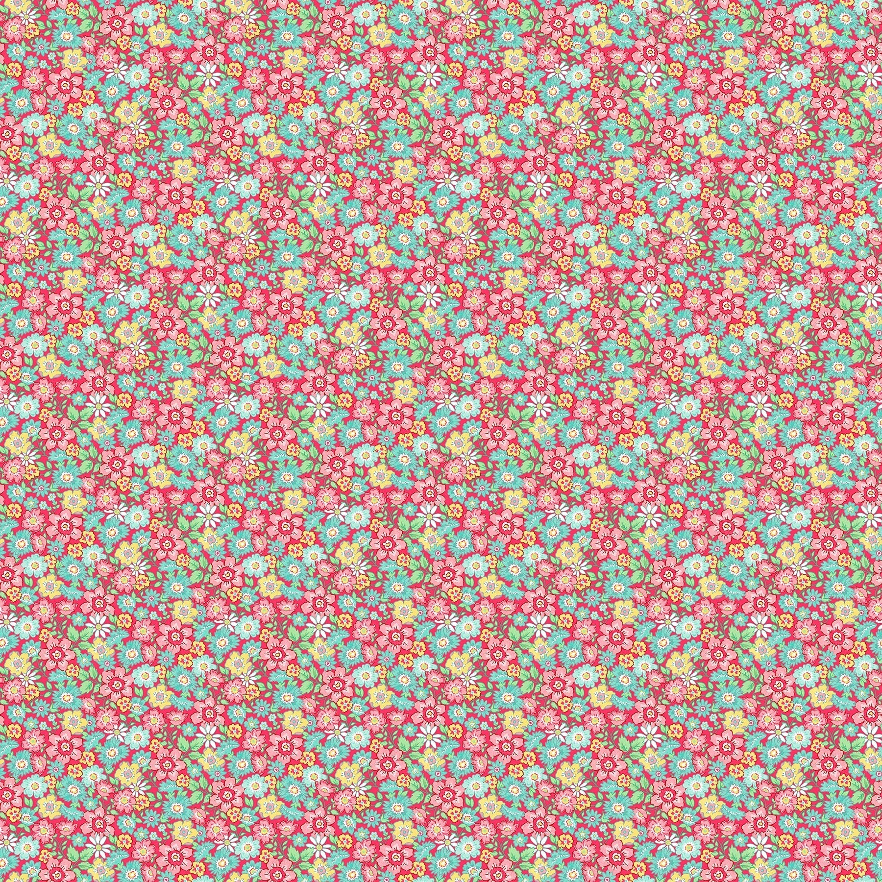 Quilting in Bloom 28835-24 Red Multi