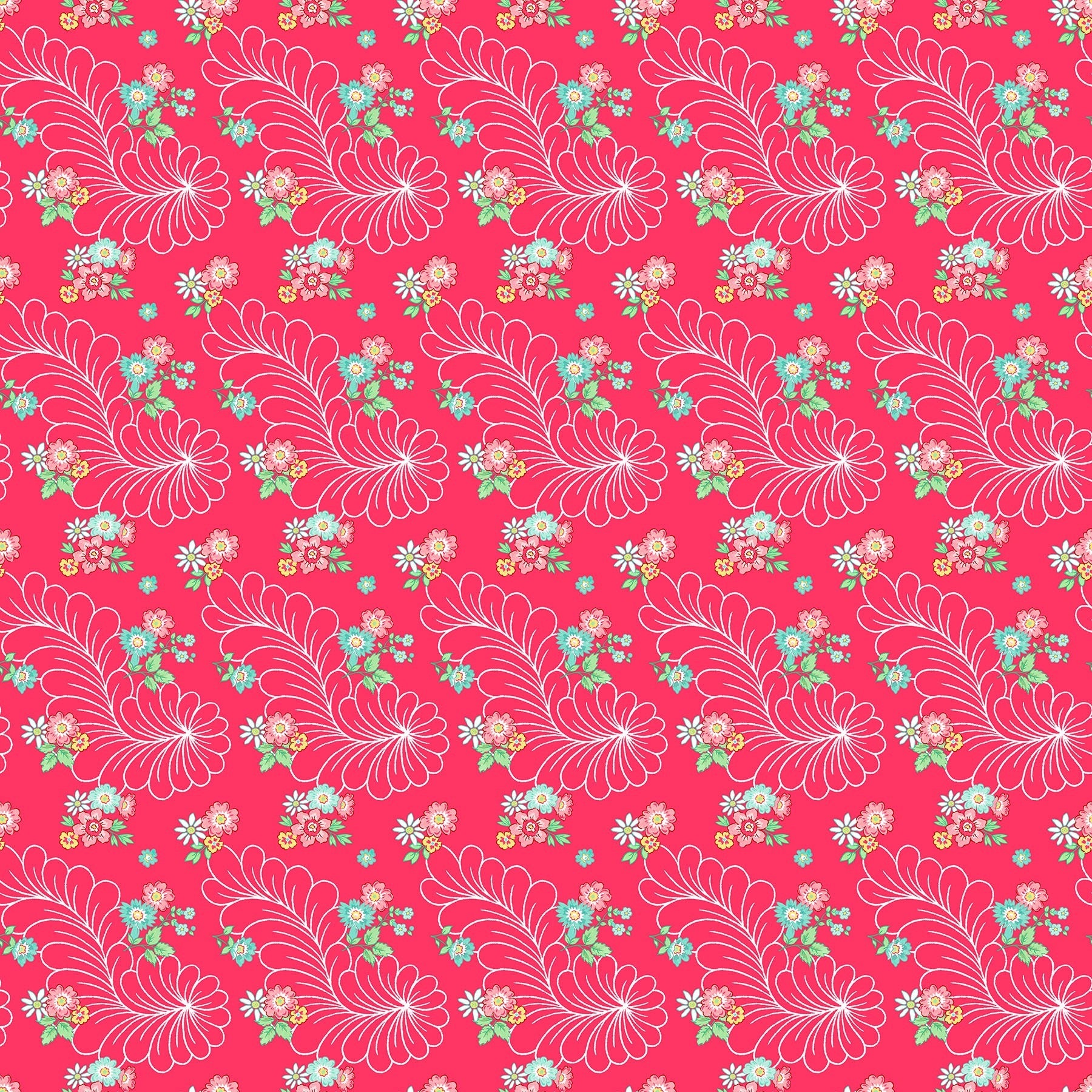Quilting in Bloom 28836-24 Red Multi