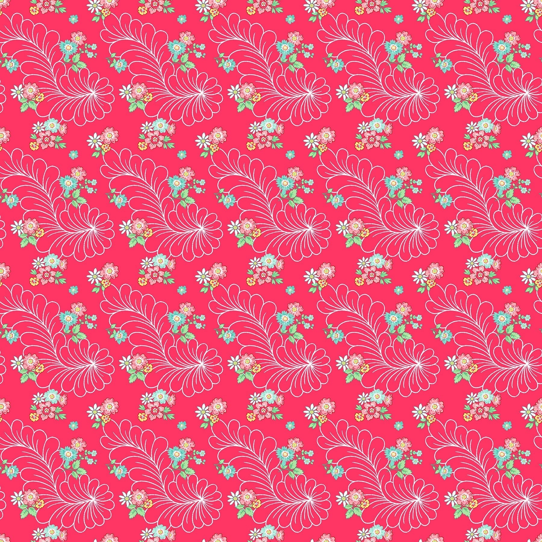 Quilting in Bloom 28836-24 Red Multi
