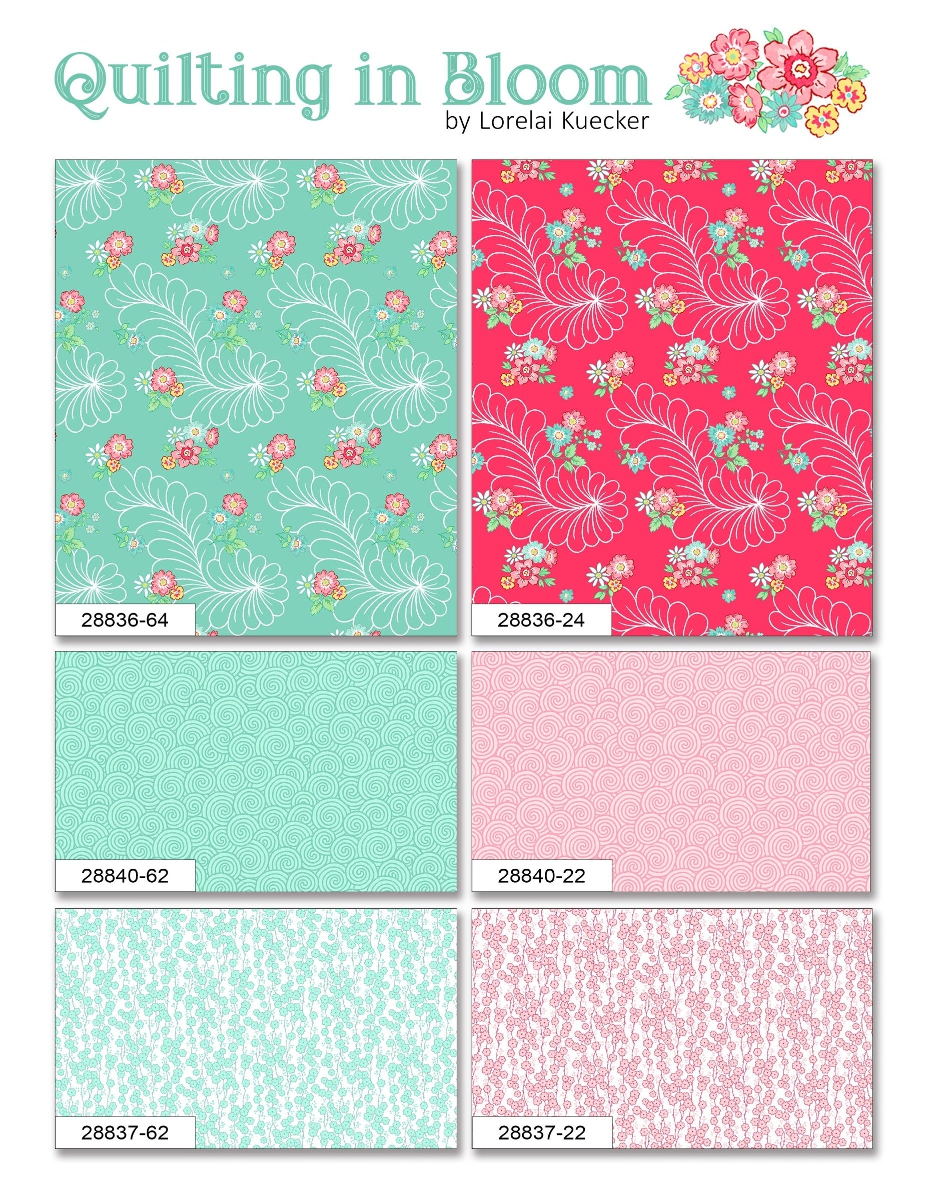 Quilting in Bloom Charm Pack